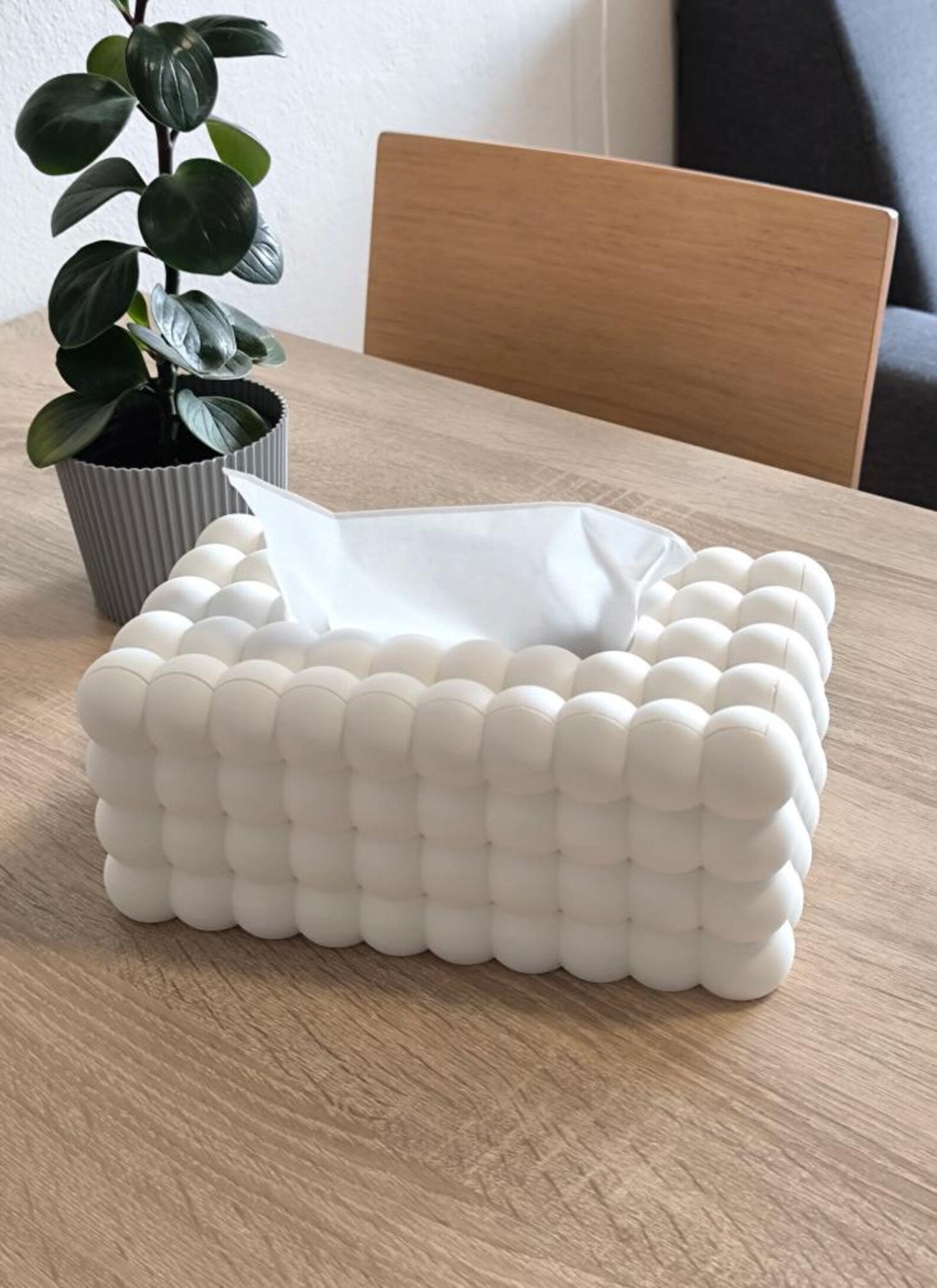 Bubble Tissue Box Cover | Modern Tissue Holder | Decorative Kleenex Box Cover | Bathroom & Living Room Decor | Cute Home Accessory