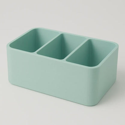 Three-slot belt storage box product view
