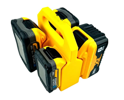 DeWalt-Compatible Quad Battery Carrier - 20V