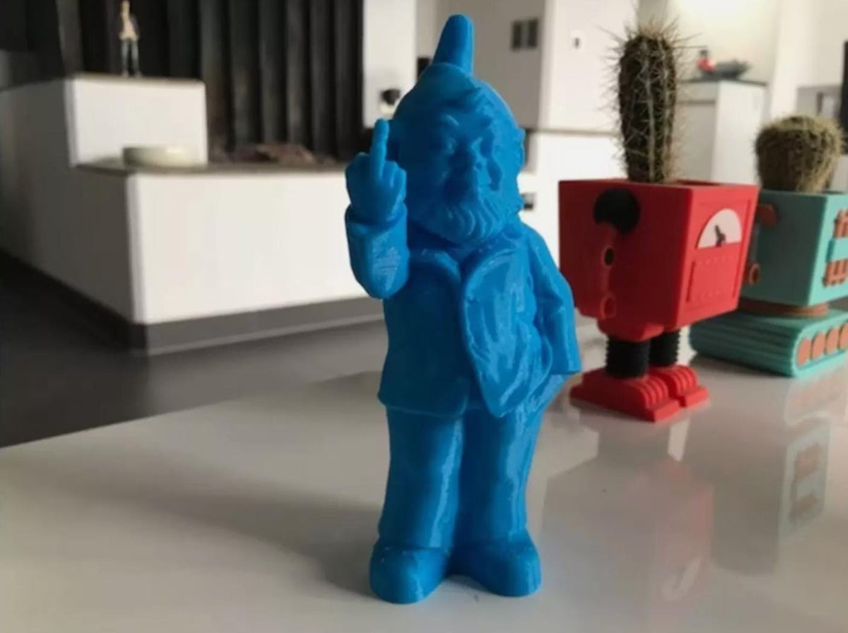 Middle Finger Gnome - Rude Garden and Desk Figurine