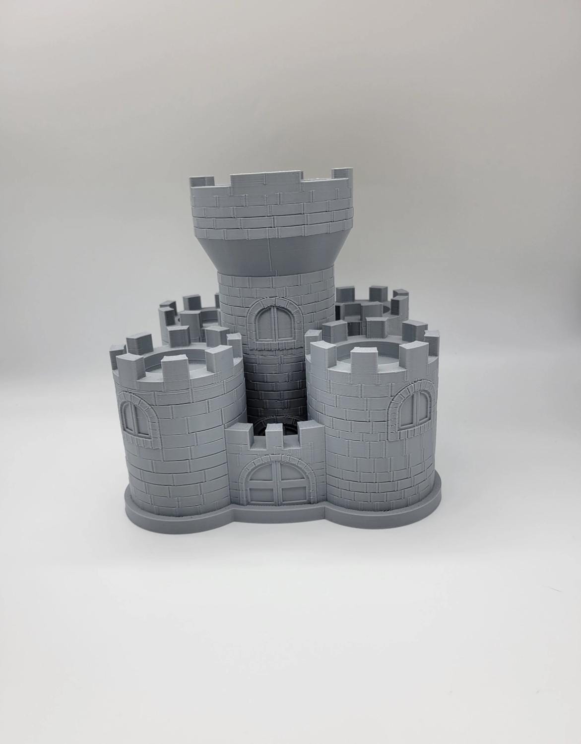 Bowser's Castle Amiibo Holder - Display Stand for 5 Figures