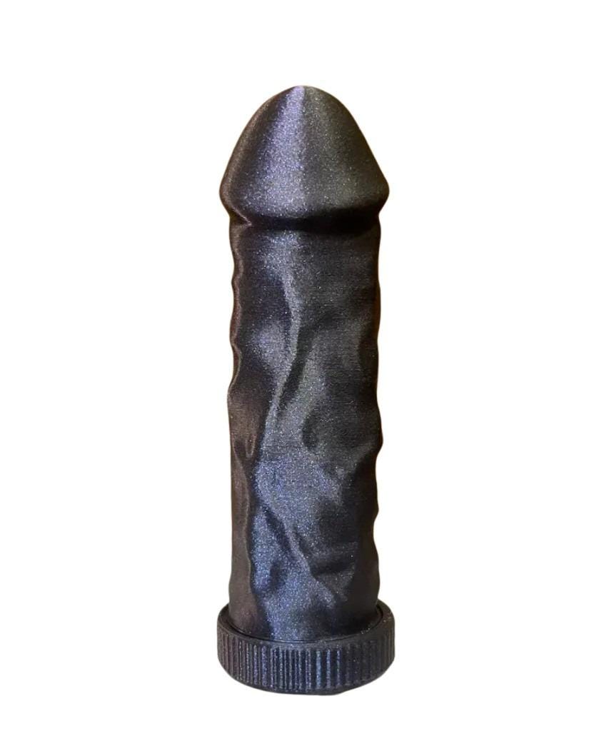Penis Pill Container - Novelty 4-Inch Travel Storage Tube