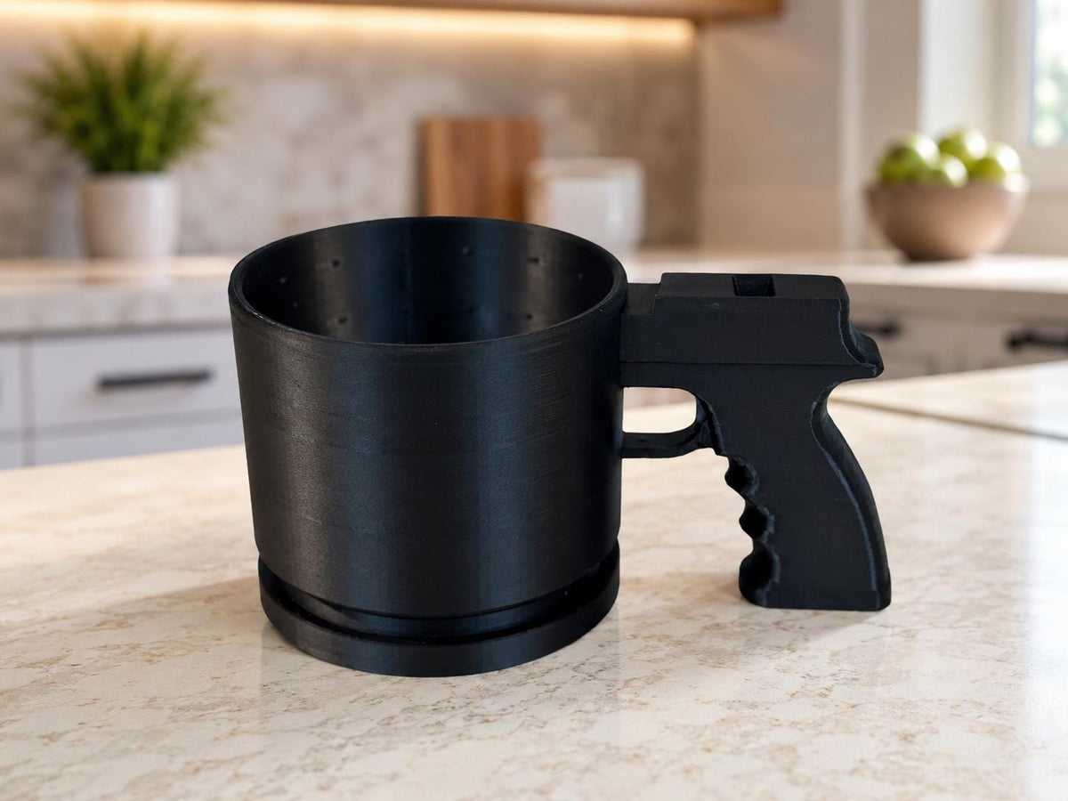 Tactical Ice Cream Pint Holder with Spoon Slot - 16 oz