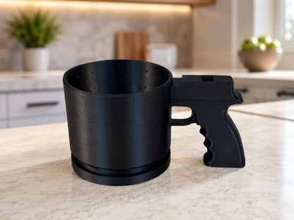 Tactical Ice Cream Pint Holder with Spoon Slot - 16 oz