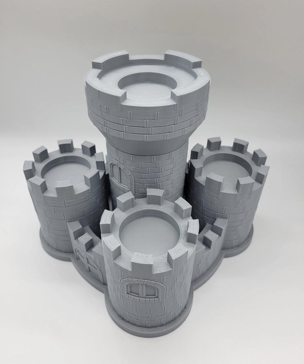 Bowser's Castle Amiibo Holder - Display Stand for 5 Figures
