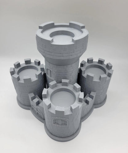 Bowser's Castle Amiibo Holder - Display Stand for 5 Figures
