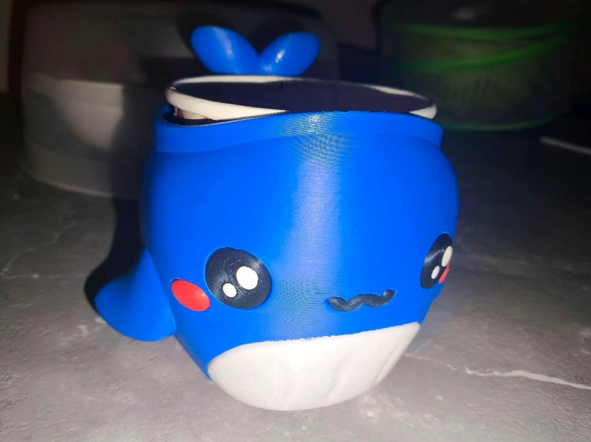Whale Ice Cream Pint Holder - Frozen Dessert Cozy