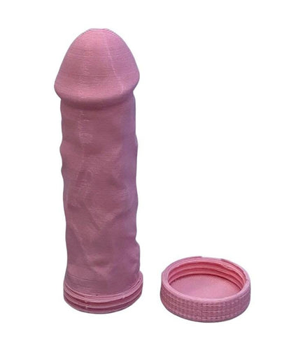Penis Pill Container - Novelty 4-Inch Travel Storage Tube