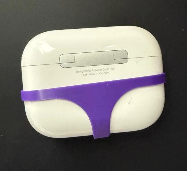 Thong Cover for AirPods Case - Novelty Bikini Style