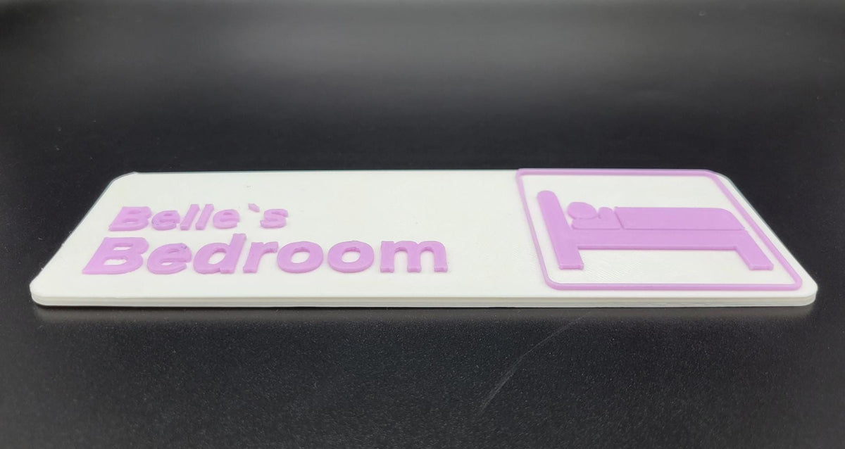Personalized Bedroom Sign - Custom Door Name Sign