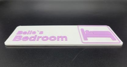Personalized Bedroom Sign - Custom Door Name Sign