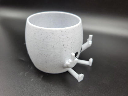 Funny Middle Finger Plant Pot - Rude Succulent Planter