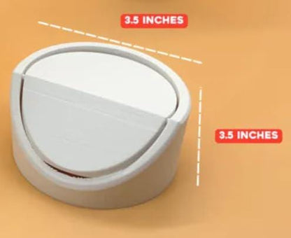 Mini car trash can lid dimensions