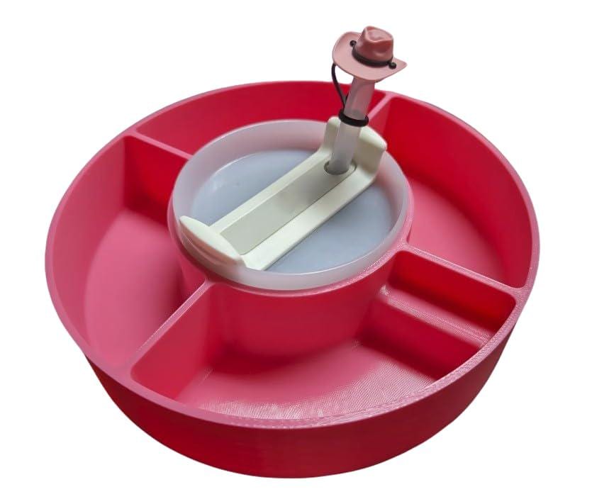 Wide-straw tumbler lid with snack tray