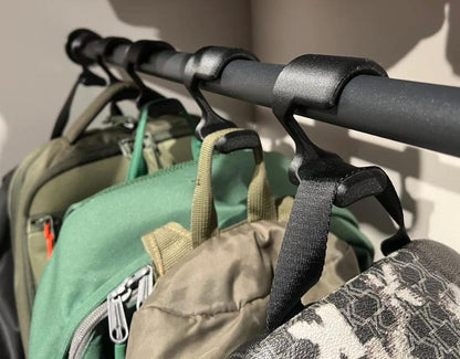 Backpack hanger hook product view