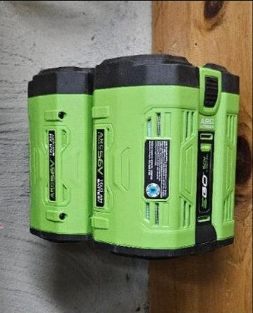 EGO 56V Dual Battery Wall Mount - 2-Slot Holder