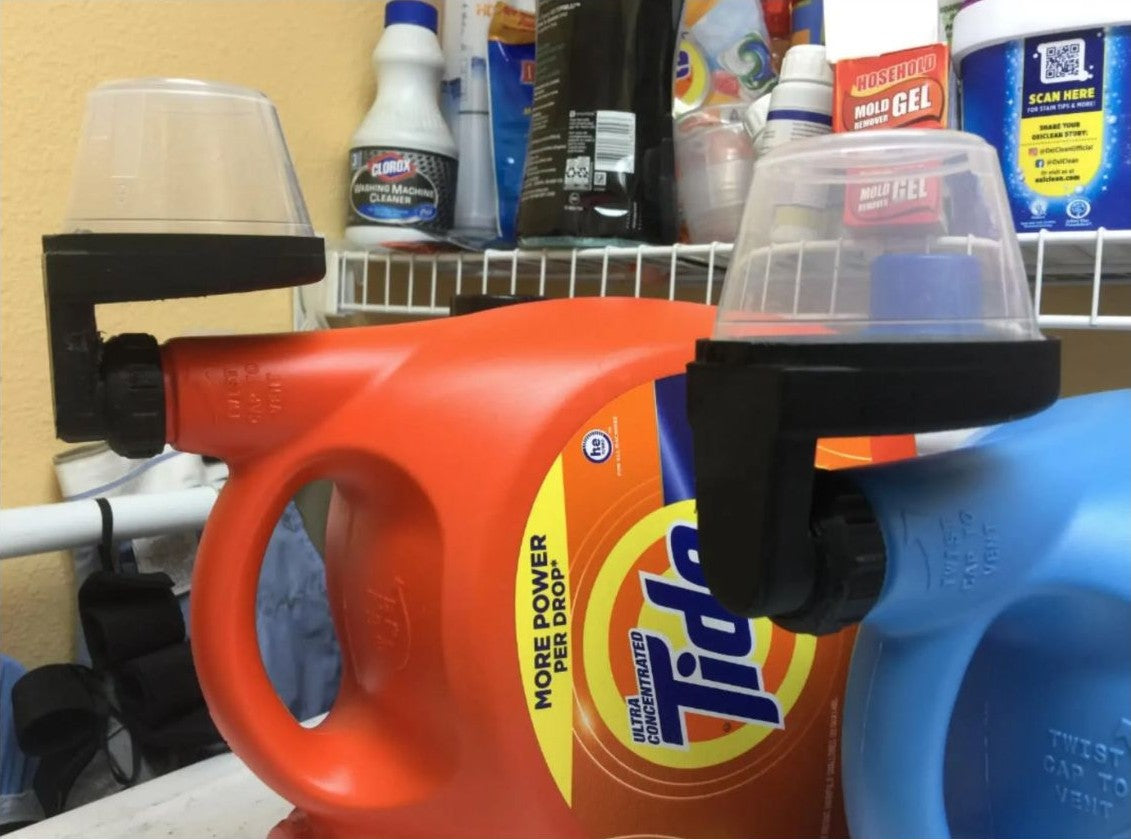 Self-Draining Laundry Detergent Saver