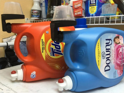 Self-Draining Laundry Detergent Saver