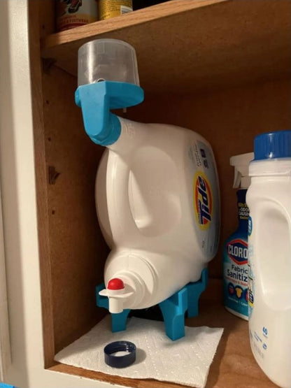 Self-Draining Laundry Detergent Saver