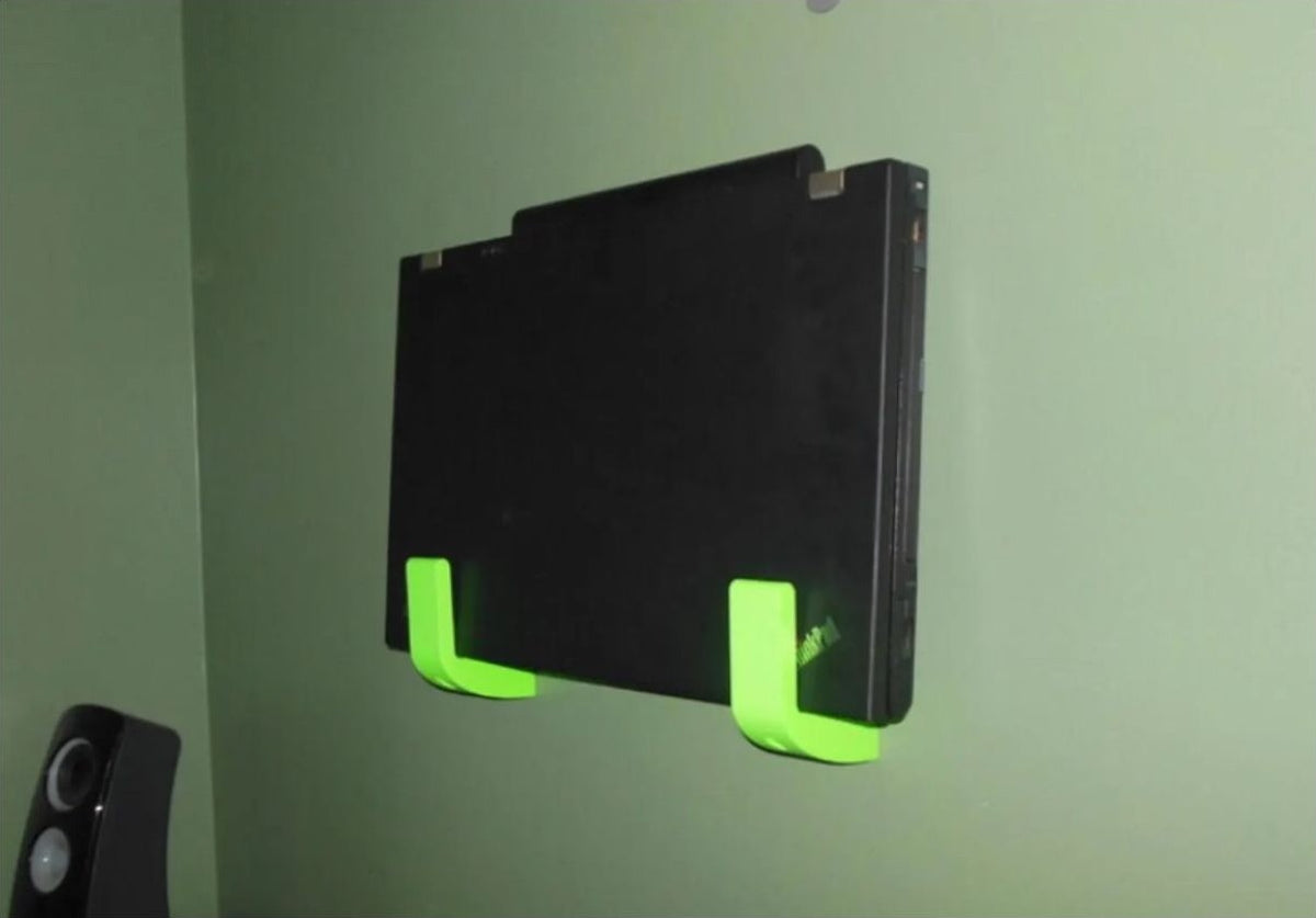 Universal Laptop Wall Mount - Pair of Brackets