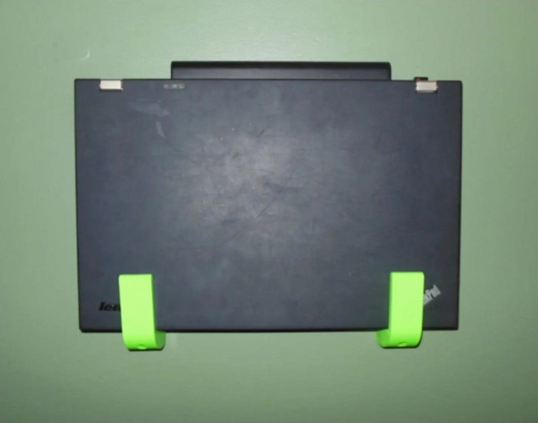 Universal Laptop Wall Mount - Pair of Brackets