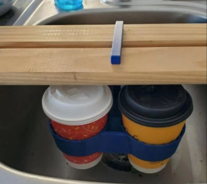 4-Cup Coffee Carrier - Holder or Bottom Tray