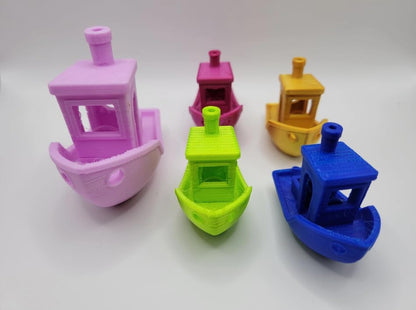 Miniature Tugboat - Benchy Desk Display