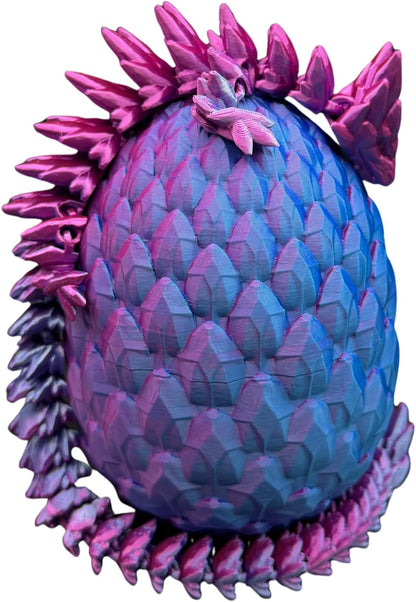 Surprise Gemstone Dragon with Egg - 16-Inch