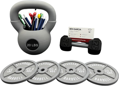 Gym Desk Accessories Bundle - Organizer Set