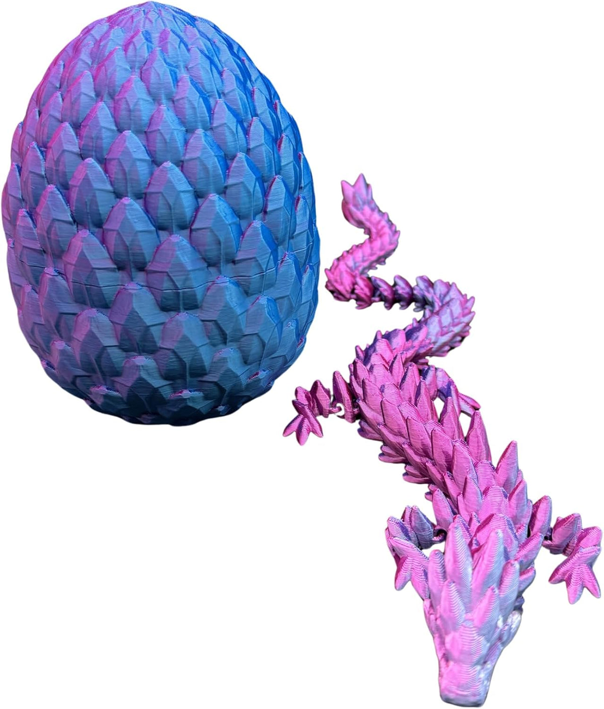 Surprise Gemstone Dragon with Egg - 16-Inch