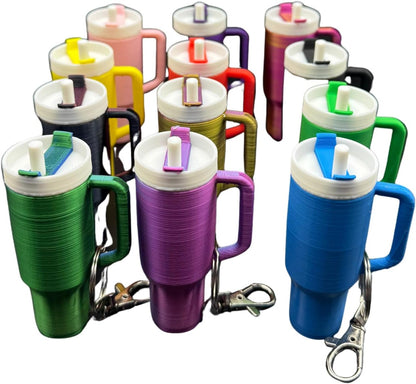 Tumbler Lip Balm Holder - Keychain Case
