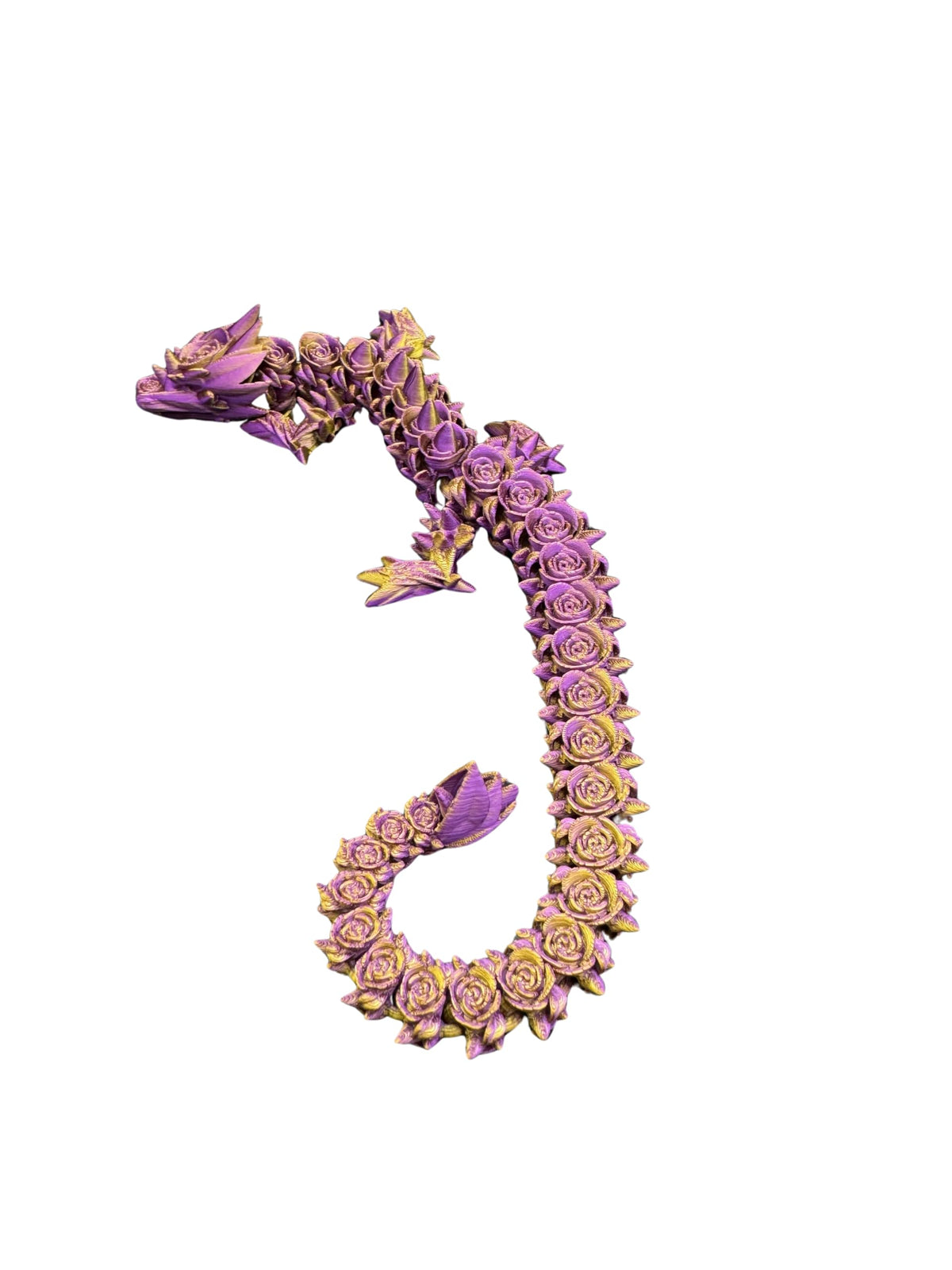 Rose Dragon - Articulated Floral Fidget