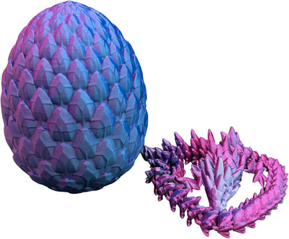 Surprise Gemstone Dragon with Egg - 16-Inch