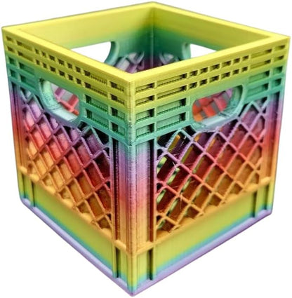 Miniature Milk Crate - Small Item Organizer