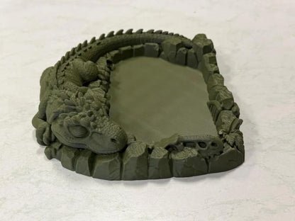 Sleepy Dinosaur Catchall Tray