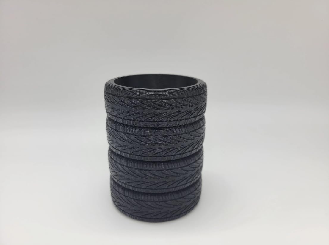 Stacked Tires Pen Holder - Desk Organizer