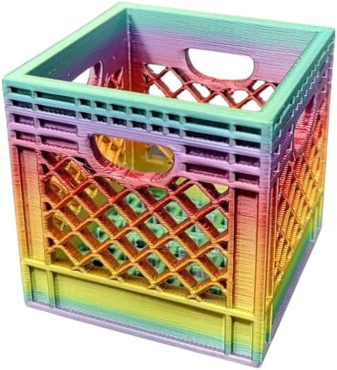 Miniature Milk Crate - Small Item Organizer