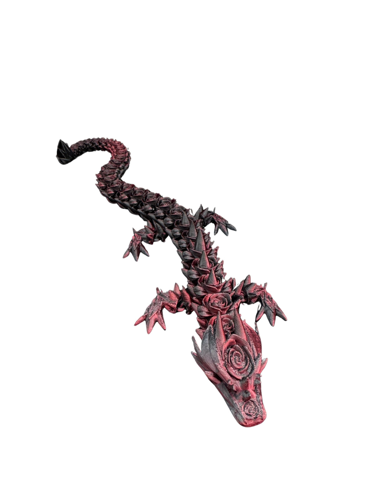 Rose Dragon - Articulated Floral Fidget