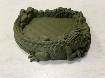 Sleepy Dinosaur Catchall Tray