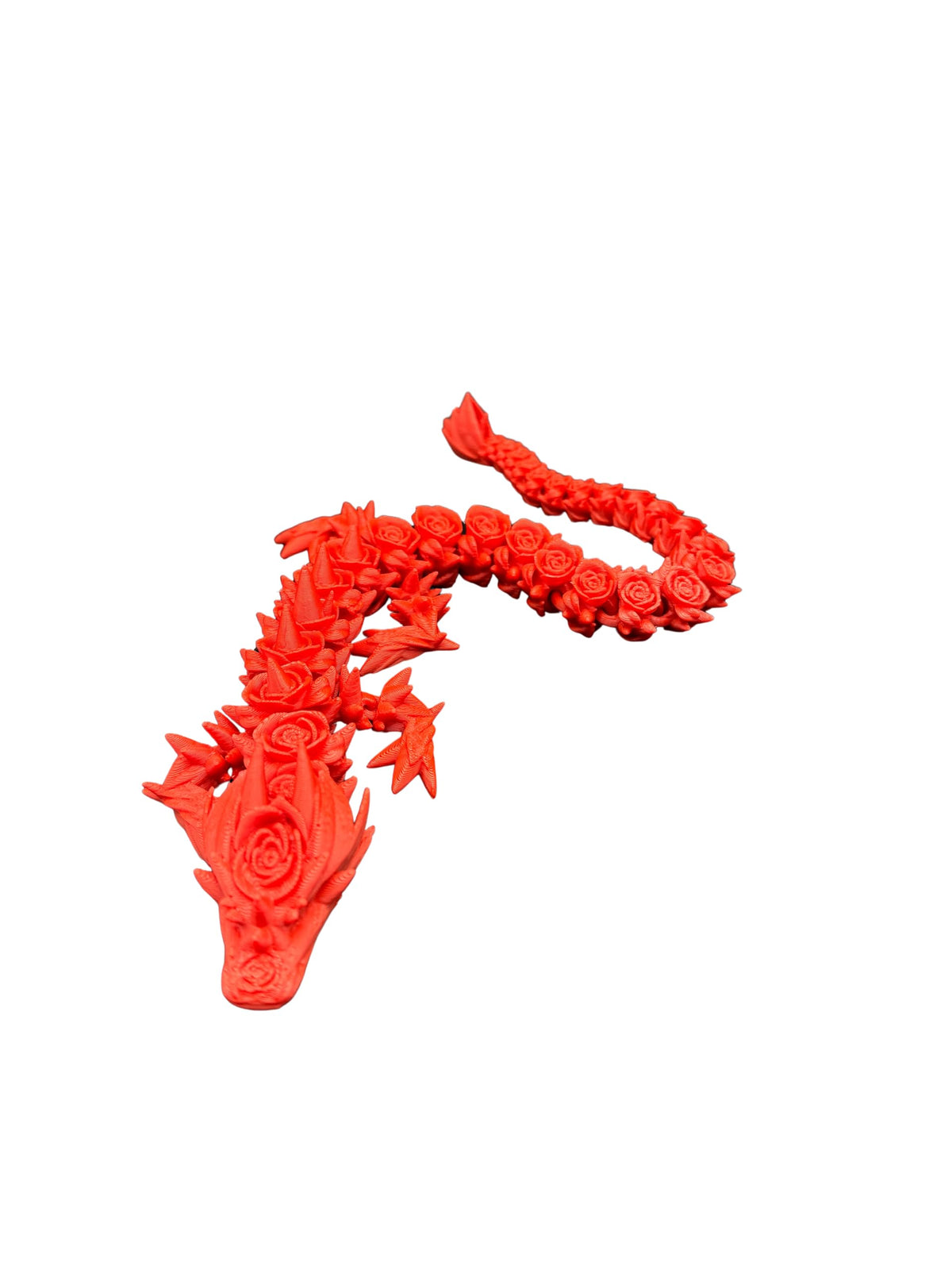 Rose Dragon - Articulated Floral Fidget