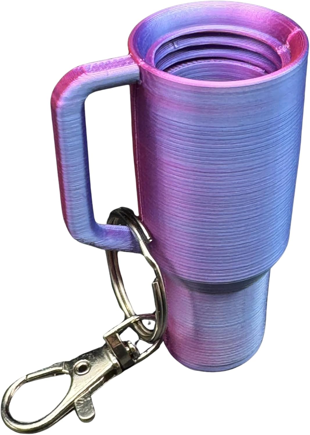 Tumbler Lip Balm Holder - Keychain Case